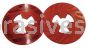 3M™ 7000120517 5” Extra Hard Red Disc Pad Ribbed 81732