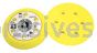 3M&trade; 7100032853 6 x 3/4 x 3/4 CH 5/16-24 6 Holes Hookit&trade; External D/F Disc Pad 05876
