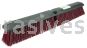 Weiler 42354 24" Green Works Sweep Coarse Maroon Fill with Foam Block