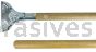 Weiler 75130 54" Wet Mop Handle Jaw Style