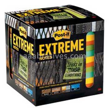 Post-it&trade; Extreme Notes EXTRM33-12TRYX 3 in x 3 in 3M 7100156011