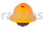3M&trade; 7000144981 H-807R-UV Full Brim Hard Hat Hi-Vis Orange 4-Point RatchetSuspension with Uvicator