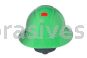 3M™ 7000144989 H-804V-UV Full Brim Hard Hat Green 4-Point Ratchet Suspension Vented with Uvicator
