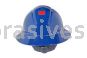 3M&trade; 7000144995 H-810V-UV Full Brim Hard Hat Navy Blue 4-Point Ratchet Suspension Vented w/Uvicator