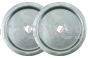 Weiler 03920 Nylox Metal Adapters 5-1/4" to 3/4" Arbor Hole