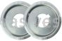 Weiler 03925 Nylox Metal Adapters 5-1/4" to 2" Arbor Hole