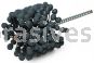 Weiler 34228 CrossFlex Standard Duty Bore Brush 2-1/8 Diameter 240 SC Grit