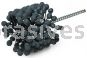 Weiler 34231 CrossFlex Standard Duty Bore Brush 2-1/4 Diameter 180 SC Grit