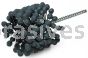 Weiler 34233 CrossFlex Standard Duty Bore Brush 2-1/4 Diameter 320 SC Grit
