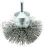Weiler 10073 3" Circular Flared Crimped Wire End Brush .020" Steel Fill