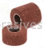 CS Unitec PTX Fleece Nonwoven Grinding Wheels 43601 4-1/8" x 4" Keyed Shaft 600 Grit