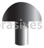 A-22, 3/4x5/8x1/4"sk, Mounted Point, Vitrified, PA/O