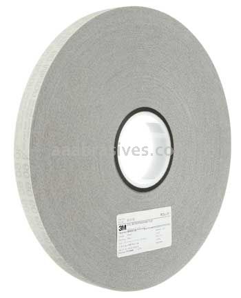 3M&trade; 7100194076 0.787 x 300 ft x 1 40 Micron 5 MIL 372L Microfinishing Film Roll