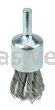 Weiler 36287 Wolverine 3/4" Knot Wire End Brush .014" Stainless Steel Fill 1/4" Stem