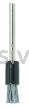 Weiler 26136 3/16" Miniature Nylox End Brush .018/500 SC Fill