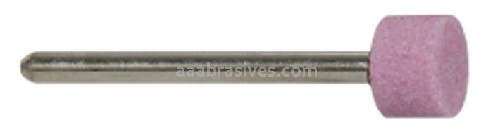 W-174, 3/8x1/4x1/8"sk, Mounted Point, Vitrified, PA/O