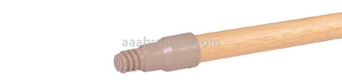Weiler 75516 - 48" Perma-Flex Handle, Plastic Tip, 15/16" Diameter - 012382755164