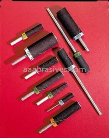 Standard Abrasives A/O R6 Straight Precision Cartridge Roll 726003 3/8" x 1-3/4" x 1/4" 80 Grit (Stock)