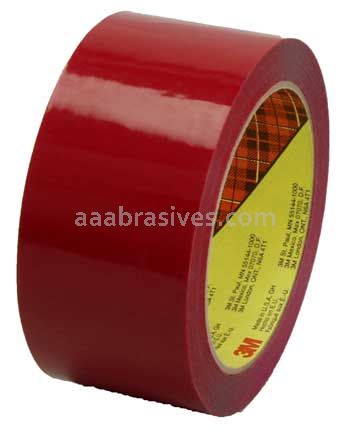 Scotch&trade; Box Sealing Tape 373 Red 36 mm x 50 m 3M 7000123631