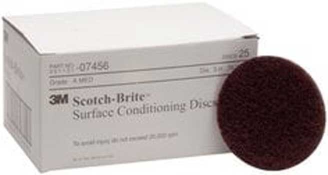3M™ 7000120659 3" 07456 A/O MED Scotch-Brite™ SC-DH Surface Conditioning Disc