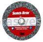 3M™ 7100290249 2 x 1/4 x 1/4 9C Extra Coarse+ Scotch-Brite™ Deburr and Finish Pro Unitized Wheels