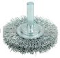 Weiler 36209 Wolverine 2" Crimped Wire Wheel .012" Steel Fill 1/4" Stem