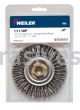 Weiler 13138P - 4" .020 SS, 5/8"-11 A.H., Retail Pack , Stringer Bead Wire Wheel - 012382131388