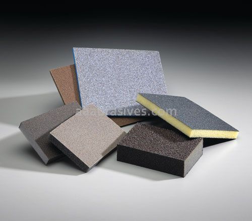 Norton 4-3/4 x 3-3/4 x 1/2 60 Norton Sealer Sanding Very Crs Sanding Sponges (Bulk Pack)