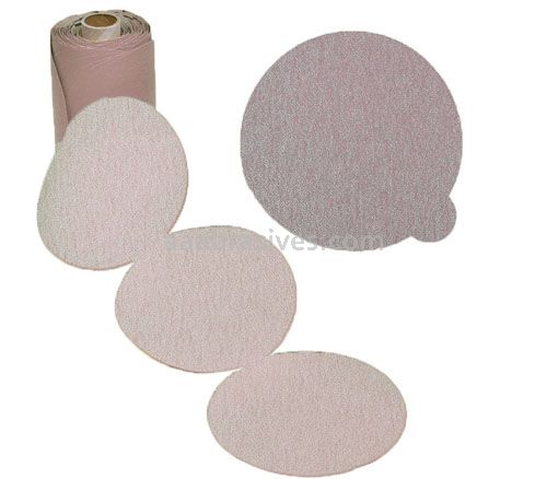CGW 50139 PSA 6" 180 Grit 6 Vac Champ Discs w Tab