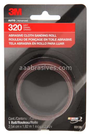 3M&trade; 7010360489 1 x 2 yds Abrasive Cloth Sanding Roll