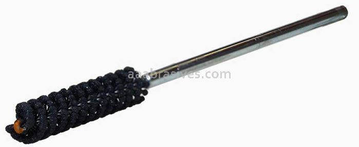 Weiler 34349 CrossFlex Standard Duty Bore Brush 1/2 Diameter 240 SC with Collet