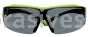 3M™ 7100180052 SecureFit™ 400 Series Safety Glasses SF402XAS-GRN Green/Black Gray Anti-Scratch Lens