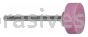 W-192, 5/8x1/4x1/8"sk, Mounted Point, Vitrified, PA/O