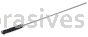 Weiler 34105 CrossFlex Standard Duty Bore Brush 4.5mm Diameter 180 SC Grit
