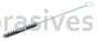 Weiler 44110 1/4" Nylon Tube Brush