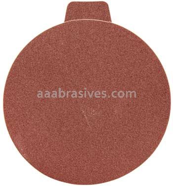 Norton 69957339969 5" No Hole 120 Grit Metal R243 Aluminum Oxide PSA Cloth Discs