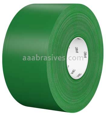 3M&trade; 7100166842 Ultra Durable Floor Marking Tape 971 Green 4" x 36 yd