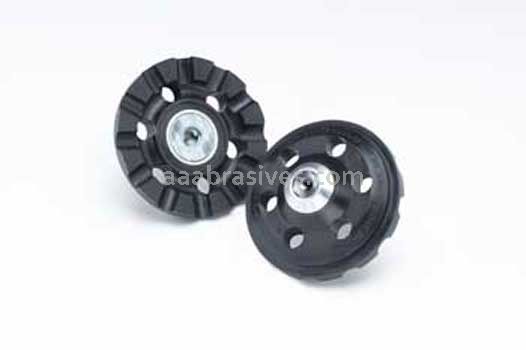 3M™ 7000120499 4 x 3/8-24 Roloc™ TR Internal D/F Cool Running Disc Pad 02286