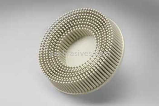 3M™ 7100138192 3 x 5/8 120 Grit TR RD-ZB White Scotch-Brite™ Roloc™ Bristle Disc