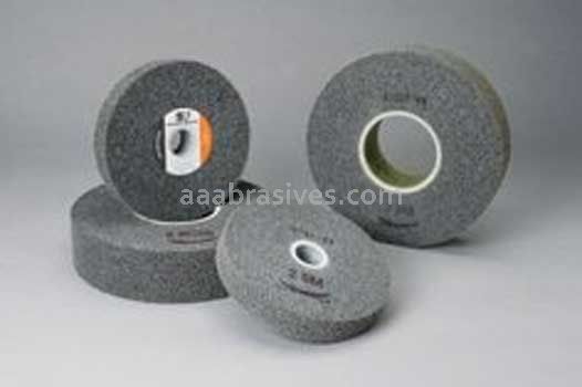 Standard Abrasives  Multi-Finish Wheel 850363 6" x 4" x 1" 2S MED  Grit (Made to Order)