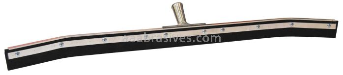 Weiler 45511 36" Floor Squeegee Curved Metal Frame Heavy-Duty Rubber Blade