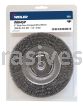 Weiler 06645P - 6" .014, 5/8"-1/2" A.H., Retail Pack , Bench Grinder Wheel, Wide Face - 012382066451
