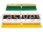 18" Perma-Sweep Floor Brush, Blue Synthetic Fill