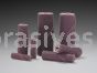 Merit Abrasives 66261041270 3/8 x 1-1/2 x 1/8 60 Merit Ceramic Cartridge Rolls Straight Half-Glued Pencils