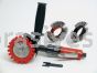 Dynabrade 51510 Industrial RED-TRED Eraser Disc Tool .7 hp, Right Angle, 0-2,500 RPM, Rear Exhaust, 5/8"-11 Spindle Thread