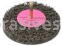 3x1x1/4"sk, Strip-It Mounted Wheel (Lava Mounted Wheel), Extra Coarse