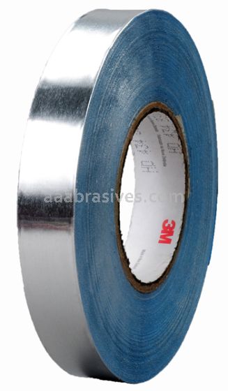 3M&trade; 7000049121 Vibration Damping Tape 436 Silver 2 in x 36 yd 17.5 mil