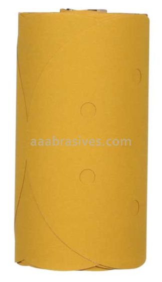 3M™ 7000118171 6” P220 Grit Stikit™ Gold Film Disc Roll Dust Free