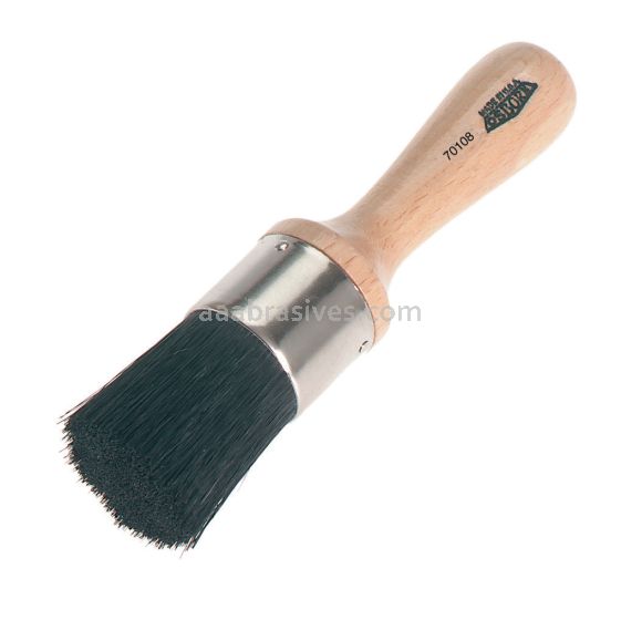 Osborn Brush #6 Stencil Brush, 1-1/4" Dia (1-1/2" TL X Pure Bristle) #70108