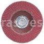 4-1/2 x 7/8 36 Grit Merit Ultra Ceramic Plus Type 29 R981 Powerflex Flap Discs